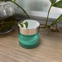 Hot sale wholesale unique cosmetic beauty product 30g luxury empty face acrylic cream container jar