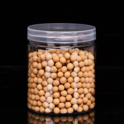 1.7oz 60ml 80ml 100ml 120ml 150ml 200ml 8oz Round Cosmetic Packaging Container Clear PET Plastic Jar with Aluminum Lids