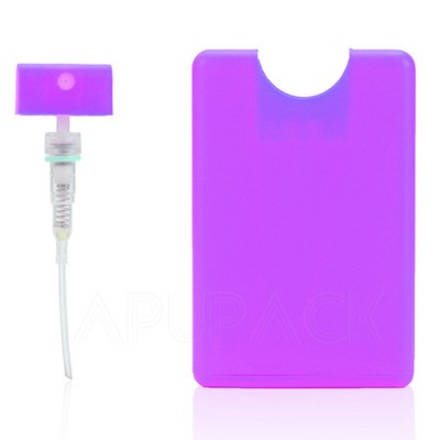 Wholesale Empty 10ml 20ml Purple  Perfume Plastic Spray Bottles